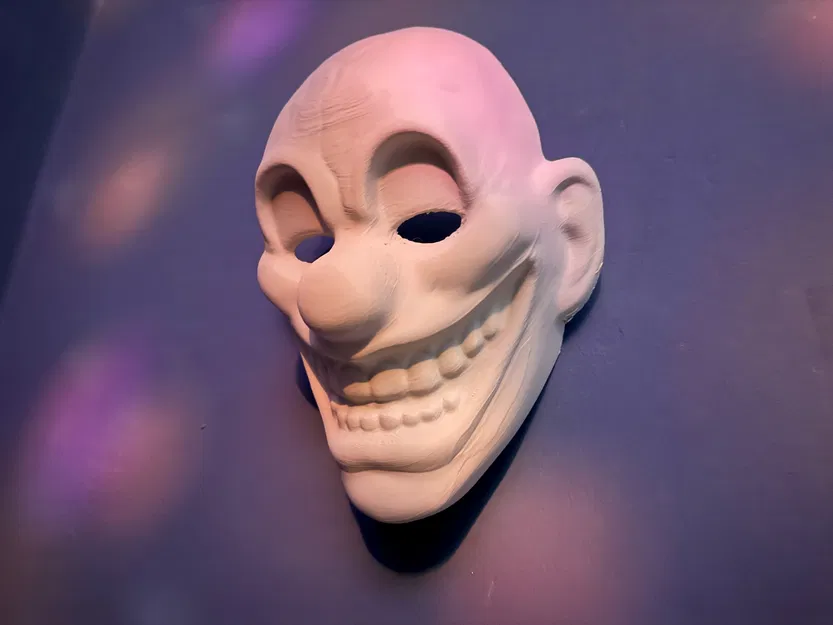 Mặt Nạ Hề Halloween Đeo Được - Image 1