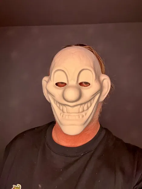 Mặt Nạ Hề Halloween Đeo Được - Image 2