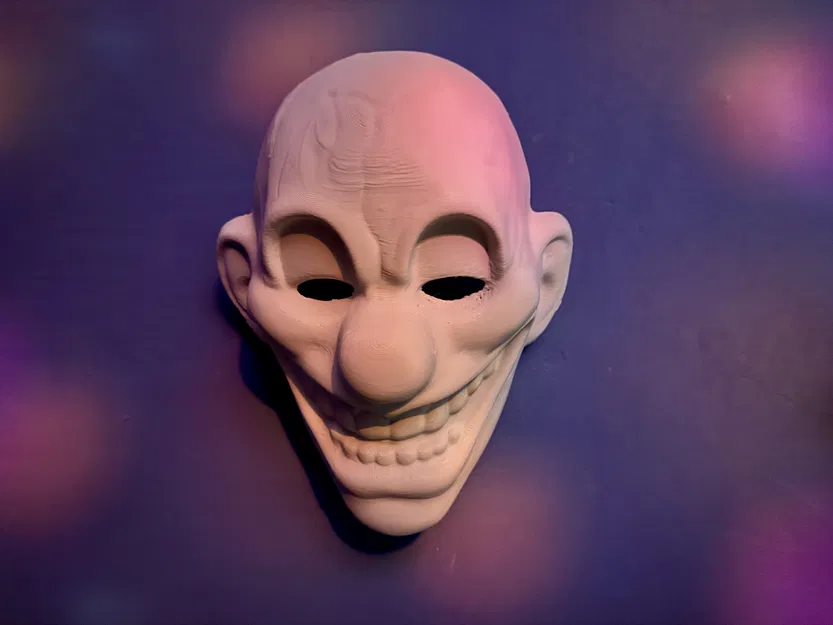 Mặt Nạ Hề Halloween Đeo Được - Image 3