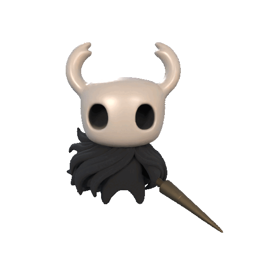 Mô hình 3D Nhân vật chính Hollow Knight - Thumbnail 2