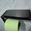 Giá Đỡ Giấy Vệ Sinh Kiêm Kệ Điện Thoại - Thumbnail 2