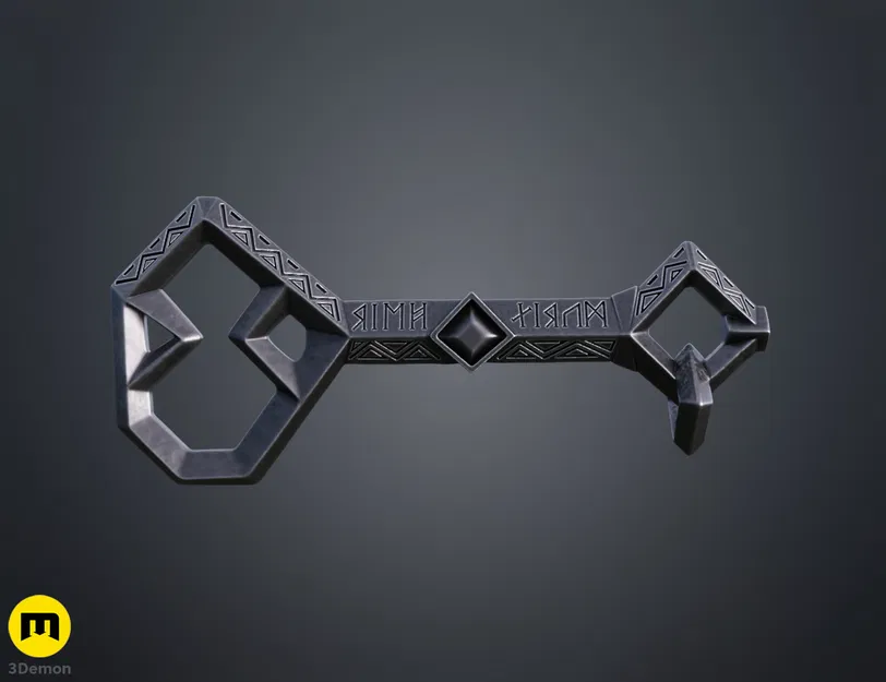 Chìa Khóa Erebor - Hobbit 3D Model - Image 12