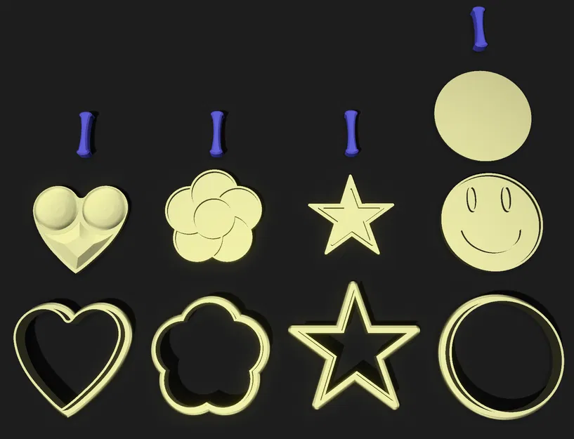 Dụng cụ cắt bánh quy (vài hình dạng) - Image 2