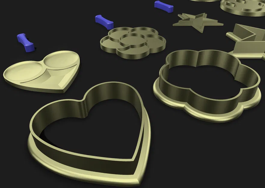 Dụng cụ cắt bánh quy (vài hình dạng) - Image 3