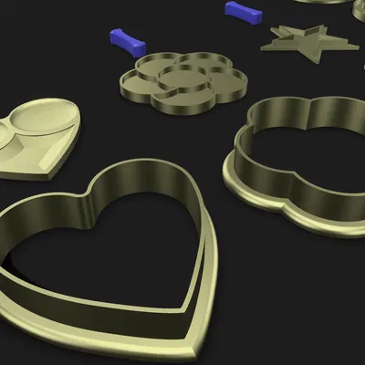 Dụng cụ cắt bánh quy (vài hình dạng)