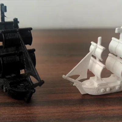 Mô Hình Tàu Frigate Đồ Chơi Cách Điệu