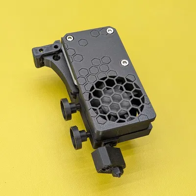 Nắp Lưới Quạt PG-Case Hex Pattern Cho Prusa Core One/MK4