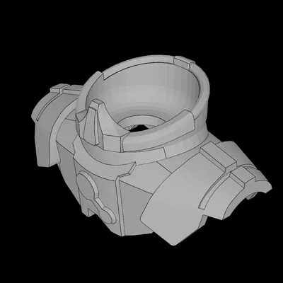 Giáp Vai Tương Thích Lego (98101.dat) Có Bảo Vệ Cổ