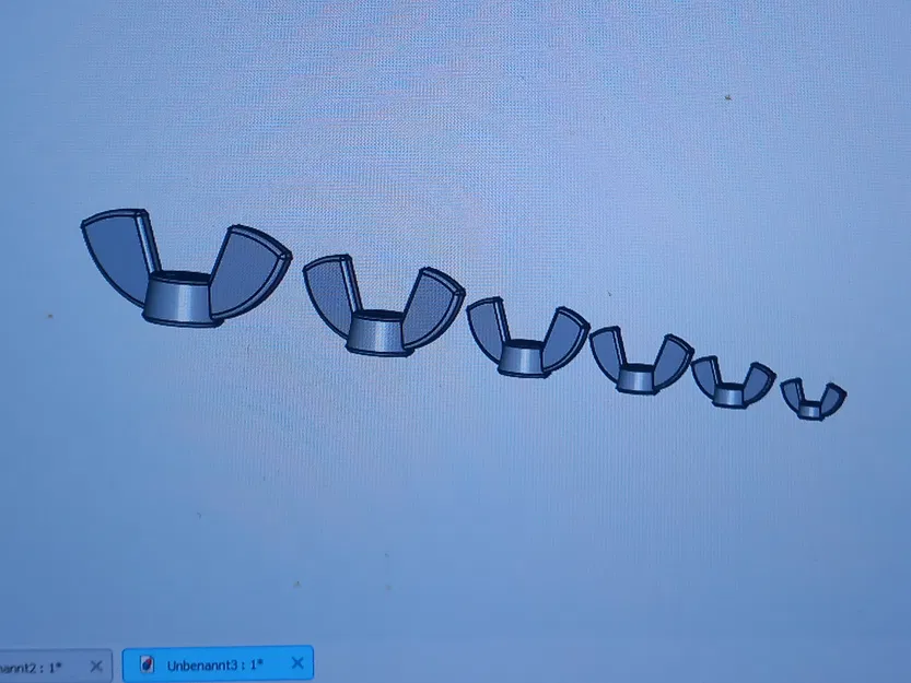 Đai Ốc Cánh Bướm - Flügelmuttern - Image 3