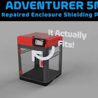 Tấm Chắn Vỏ Máy FlashForge Adventurer 5M