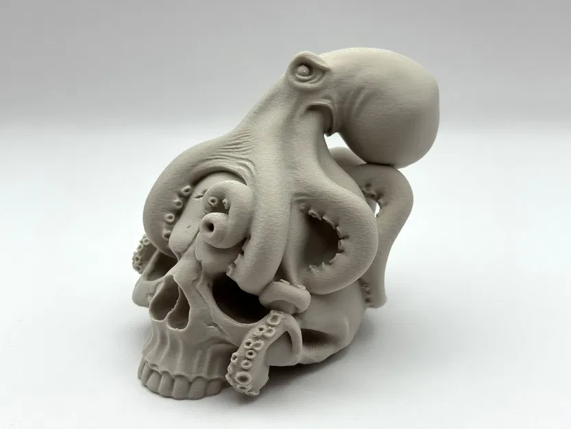 Trang Trí Đầu Lâu Mực - Độc Đáo và Ma Mị - Image 1