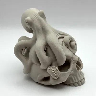 Trang Trí Đầu Lâu Mực - Độc Đáo và Ma Mị