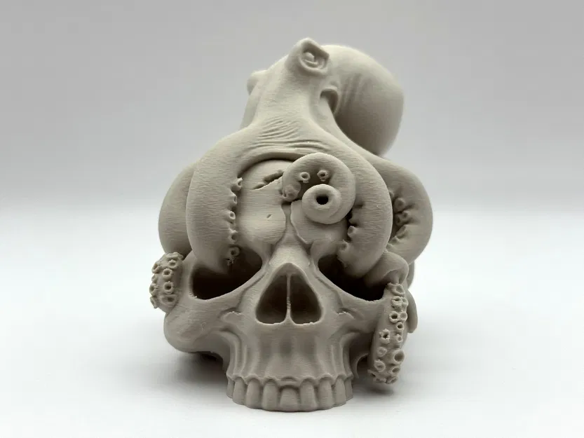 Trang Trí Đầu Lâu Mực - Độc Đáo và Ma Mị - Image 3