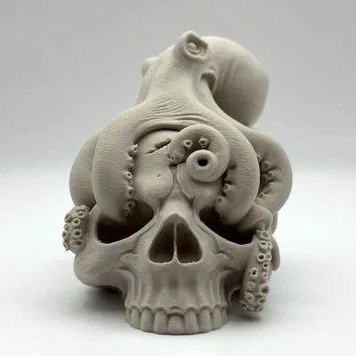 Trang Trí Đầu Lâu Mực - Độc Đáo và Ma Mị