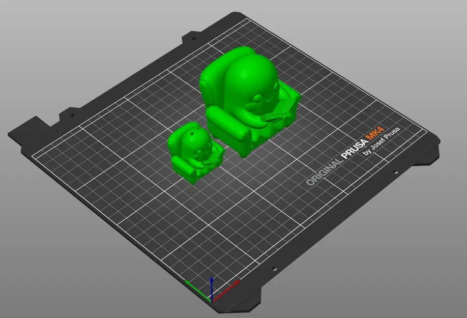 Móc Khóa/Tượng Ma Dễ Thương Đọc Sách - Image 2