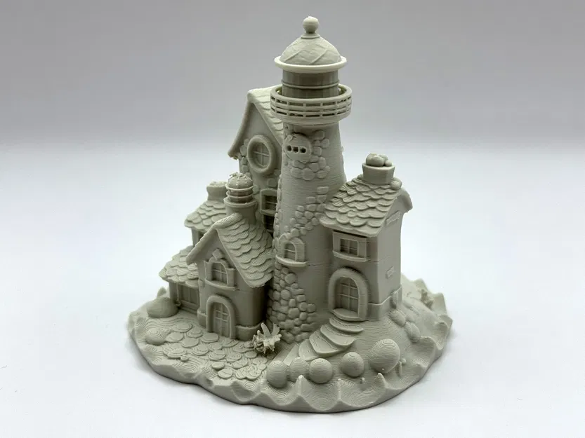 Mô hình Cảnh hải đăng – Tiểu cảnh Fantasy ven biển - Image 6