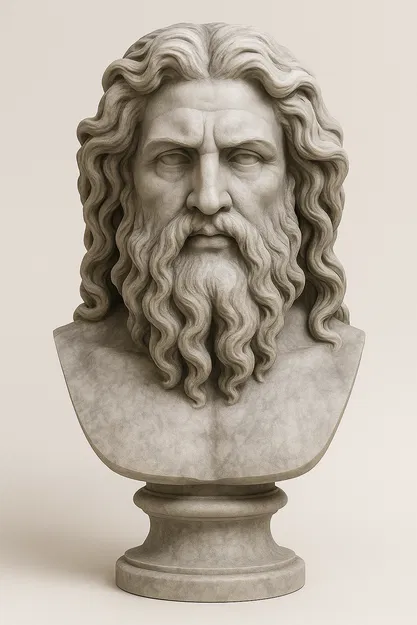 Tượng Zeus - Điêu khắc Hy Lạp - Image 1
