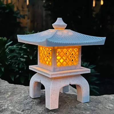 Đèn Lồng Vườn Nhật Bản - Bản Phối Lại Tấm Riêng Lẻ