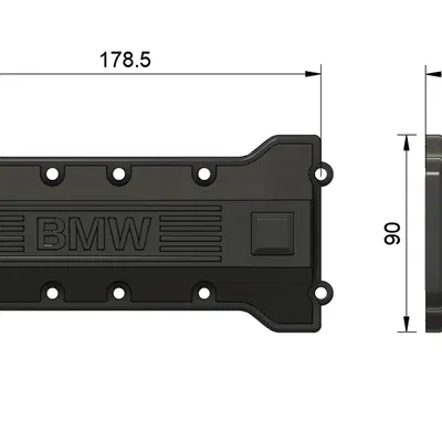 Móc chìa khóa "động cơ cũ" BMW