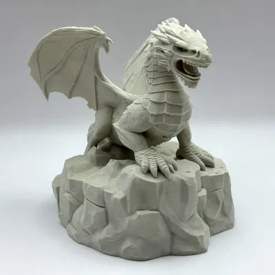 Tượng Rồng Đá - Vị Thần Canh Giữ Vách Đá