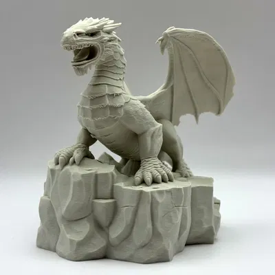 Tượng Rồng Đá - Vị Thần Canh Giữ Vách Đá