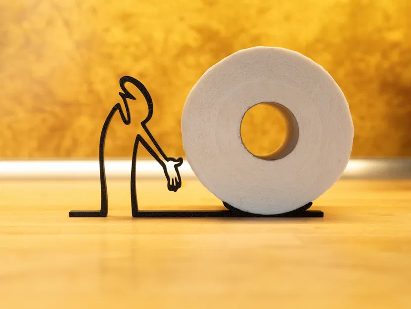 Tối Giản và Tiện Dụng - Giá Đỡ Giấy Vệ Sinh - La Linea - Image 1