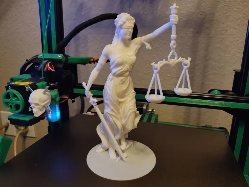 Nữ thần Công lý bản Remix dễ in FDM - Image 3