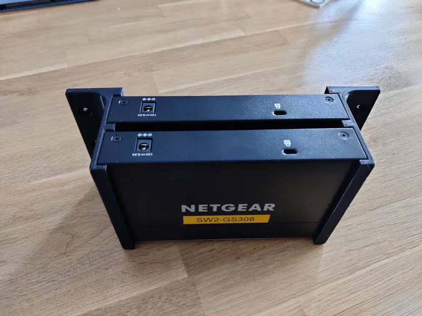 Giá Treo Tường Chồng Lên Nhau Cho Switch Netgear GS308 - Image 2