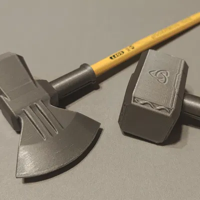 Cây bút Mjolnir và Stormbreaker kiểu Asgard