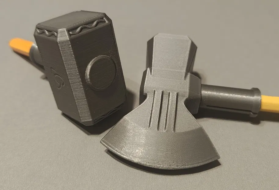 Cây bút Mjolnir và Stormbreaker kiểu Asgard - Image 2