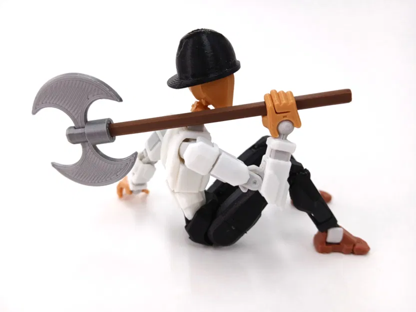 Dummy 13 Công Cụ & Vũ Khí - In 2 Màu Dễ Dàng - Image 4