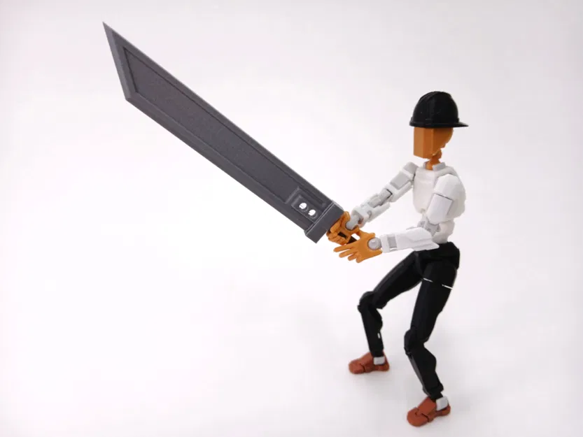 Dummy 13 Công Cụ & Vũ Khí - In 2 Màu Dễ Dàng - Image 6