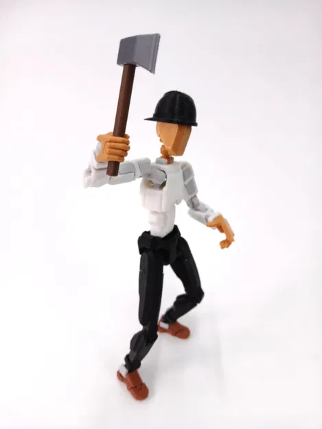 Dummy 13 Công Cụ & Vũ Khí - In 2 Màu Dễ Dàng - Image 7