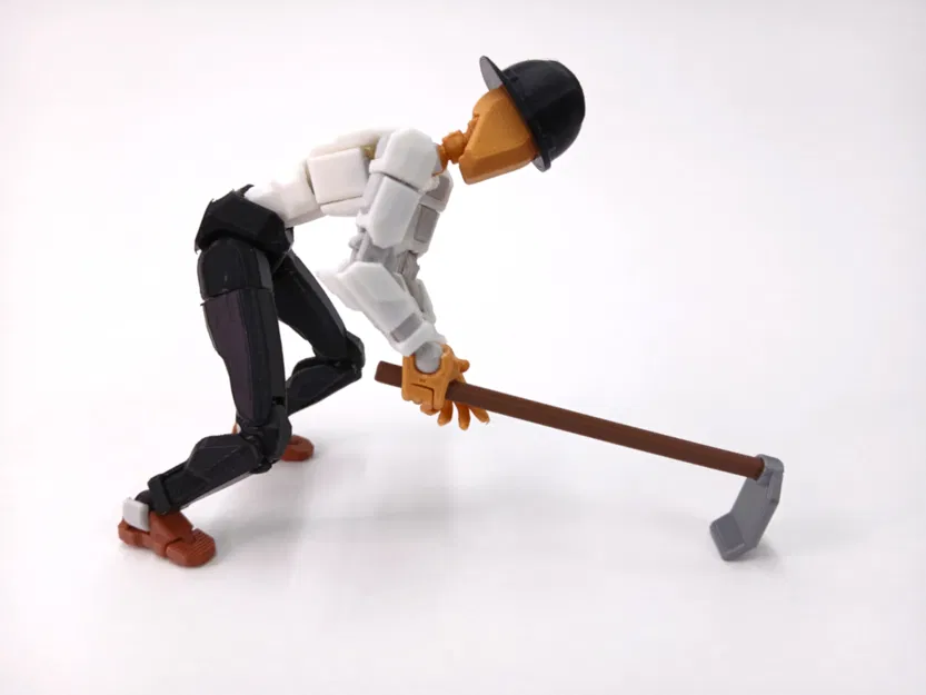 Dummy 13 Công Cụ & Vũ Khí - In 2 Màu Dễ Dàng - Image 9