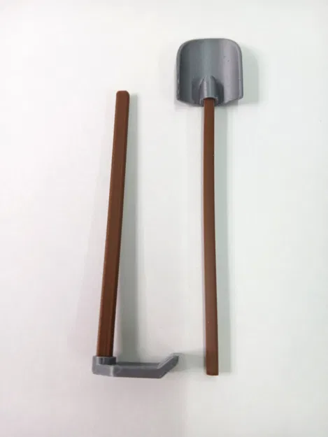 Dummy 13 Công Cụ & Vũ Khí - In 2 Màu Dễ Dàng - Image 16