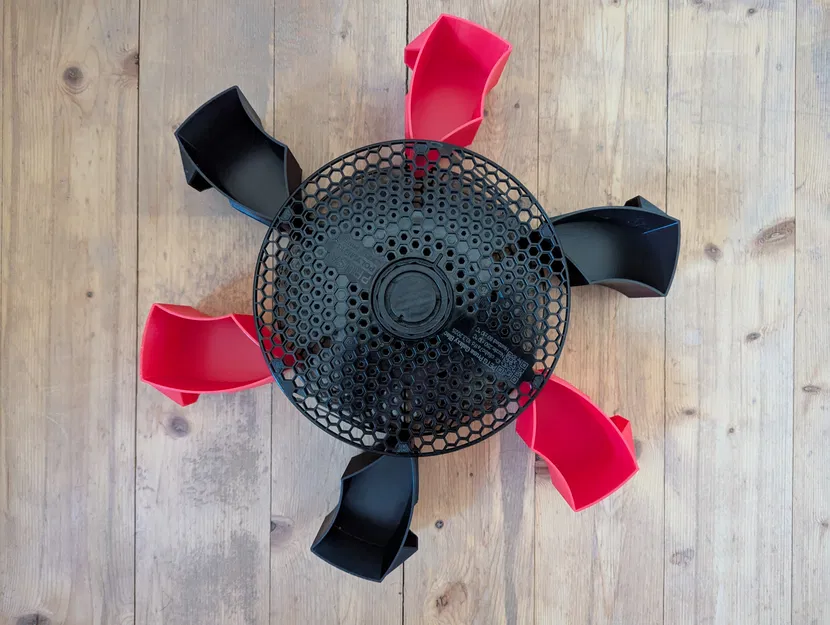 Hộp Tổ Chức Cuộn Dây Prusa - Hệ Thống 6 Ngăn Xếp Chồng - Image 2