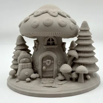 Cảnh Nhà Tiên Ông Giáng Sinh Tuyệt Đẹp