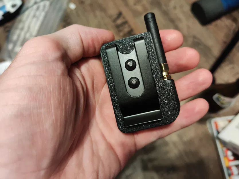 Meshtastic Muzi H1 REMIX - Phiên bản 1100mAh (Không logo + Không lỗ khóa + Tùy chọn Buzzer + nút điều hướng + Kẹp dây) - Image 2