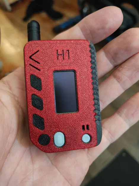 Meshtastic Muzi H1 REMIX - Phiên bản 1100mAh (Không logo + Không lỗ khóa + Tùy chọn Buzzer + nút điều hướng + Kẹp dây) - Image 7