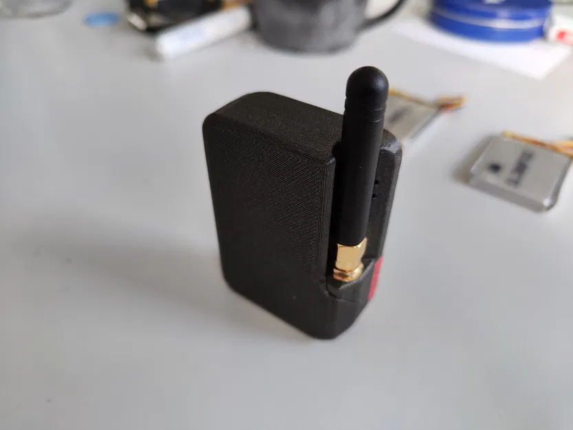 Meshtastic Muzi H1 REMIX - Phiên bản 1100mAh (Không logo + Không lỗ khóa + Tùy chọn Buzzer + nút điều hướng + Kẹp dây) - Image 10