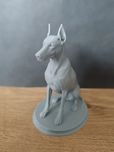 Tượng Chó Doberman - Image 2