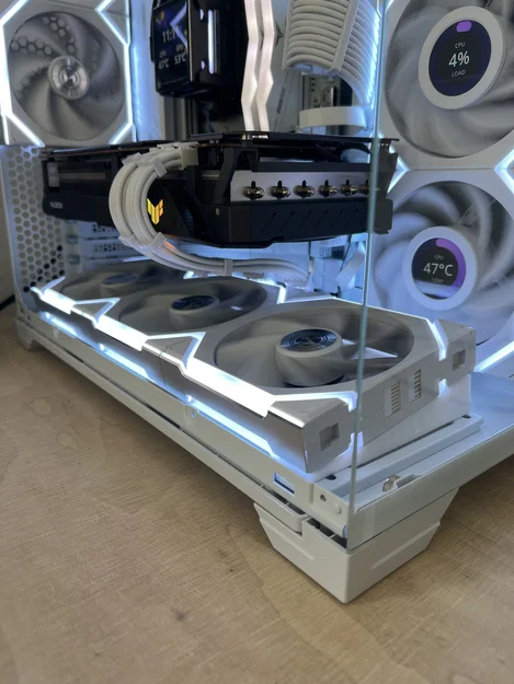 Giá đỡ quạt PC 120mm Góc nghiêng – V1 - Image 2