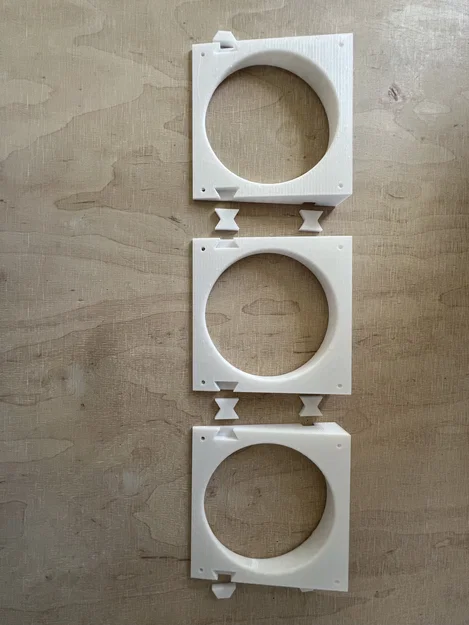 Giá đỡ quạt PC 120mm Góc nghiêng – V1 - Image 6