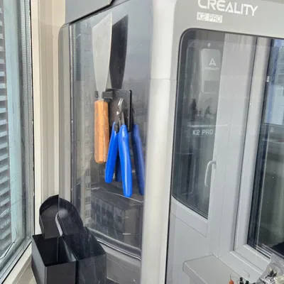 Khay Đựng Rác Cho Creality K2 Pro