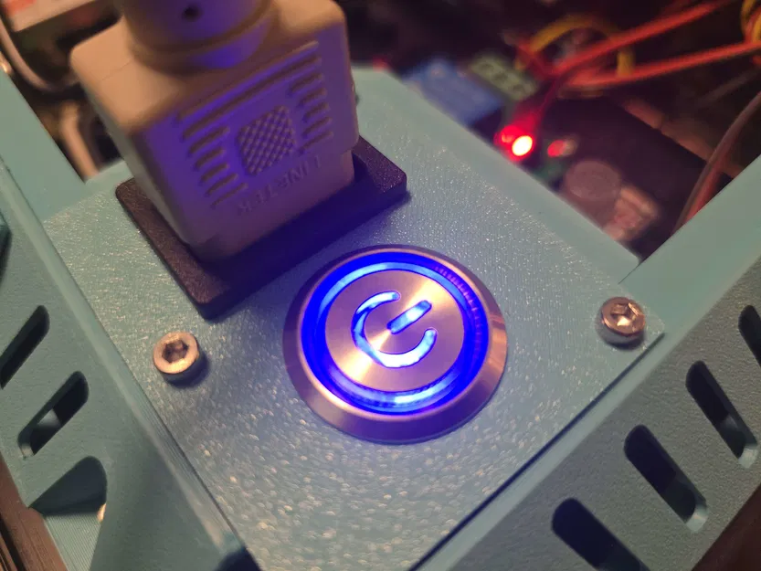 Giá đỡ nút nguồn Ender 3 NG v1.2 C14 và 22 mm - Image 1