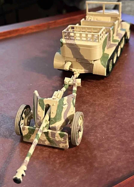 Xe Bọc Thép Sd.Kfz.8 Của Đức - Image 4