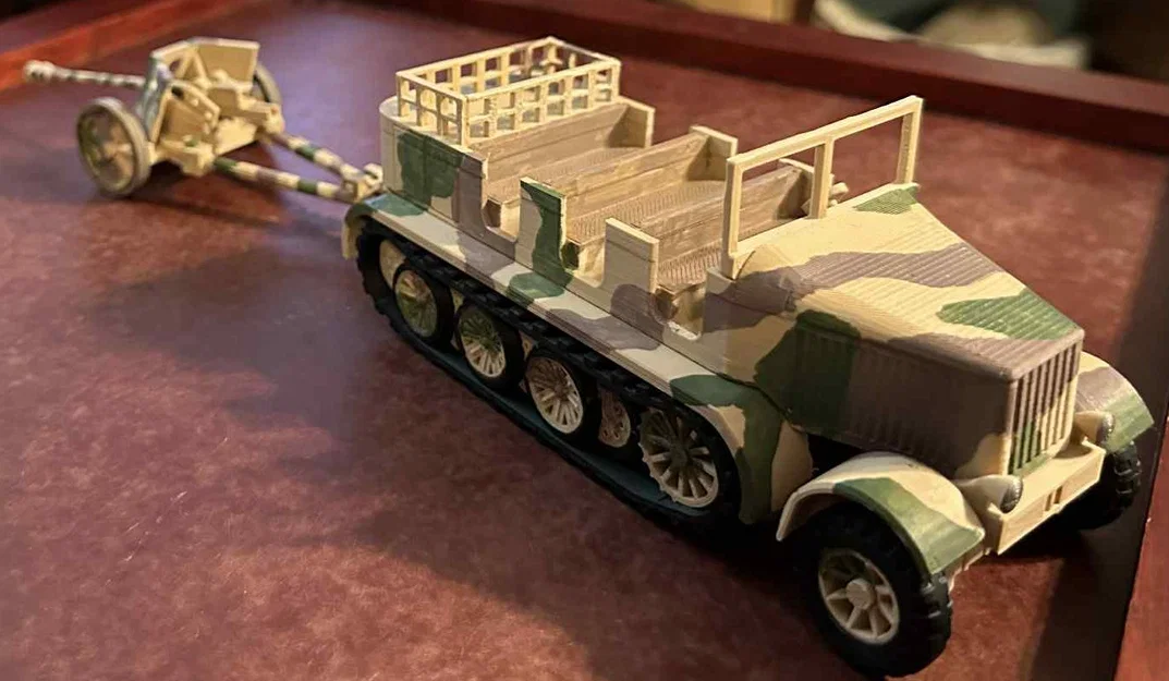 Xe Bọc Thép Sd.Kfz.8 Của Đức - Image 5