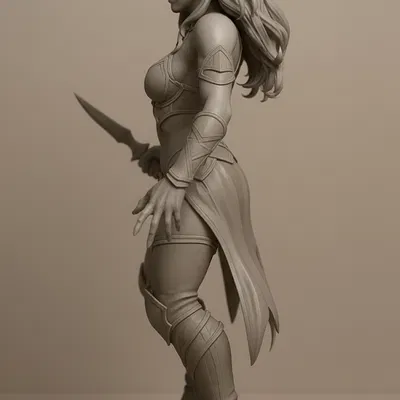 Elara, Nữ Tặc Rừng Xanh - Mô Hình Paintable