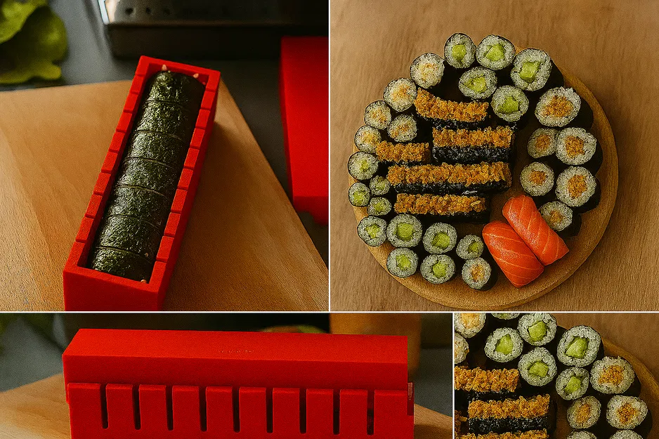 Máy Cuốn Sushi Hoàn Hảo - Dụng Cụ Tự Làm In 3D - Image 1