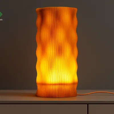 Pori-Lamp V1 - Đèn LED Sáng Tạo Theo Dạng Sóng